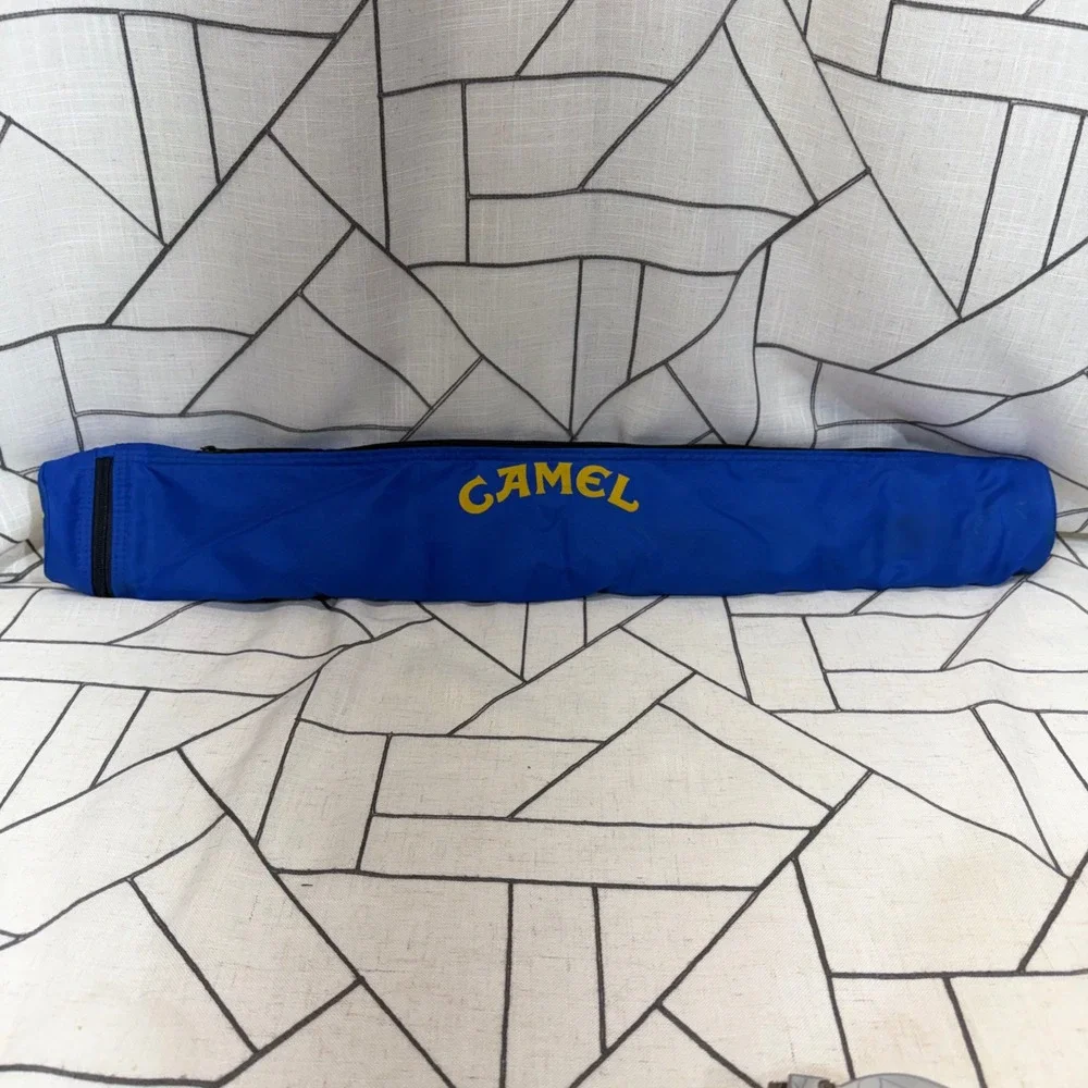 Camel Joe Camel Tube Cooler OS Blue Vintage 90s Smooth Character 6-Pack Bag